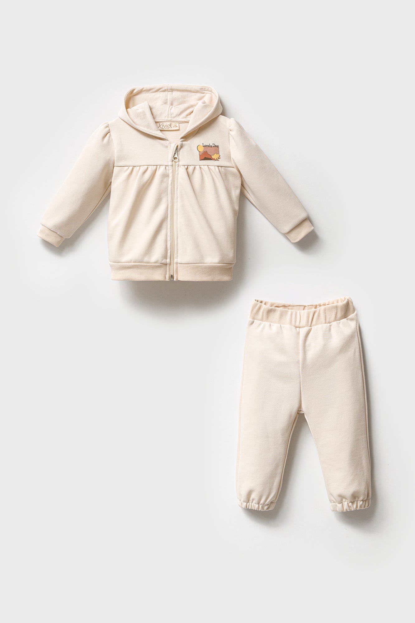 2-teiliges Set aus Kapuzenjacke und Hose