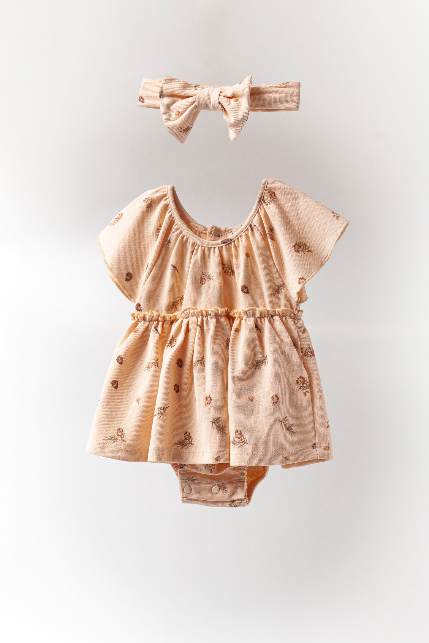 2-teiliges Set aus Kleid und Haarband