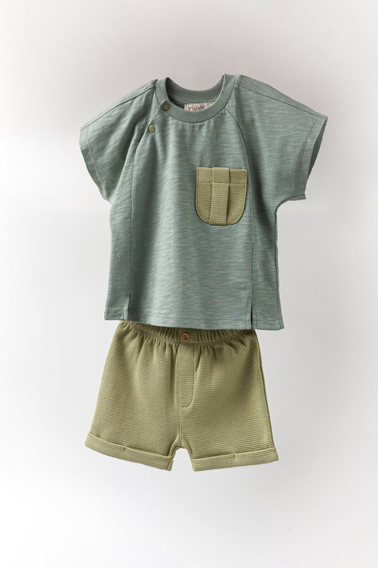 2-teiliges Set aus T-shirt und Short