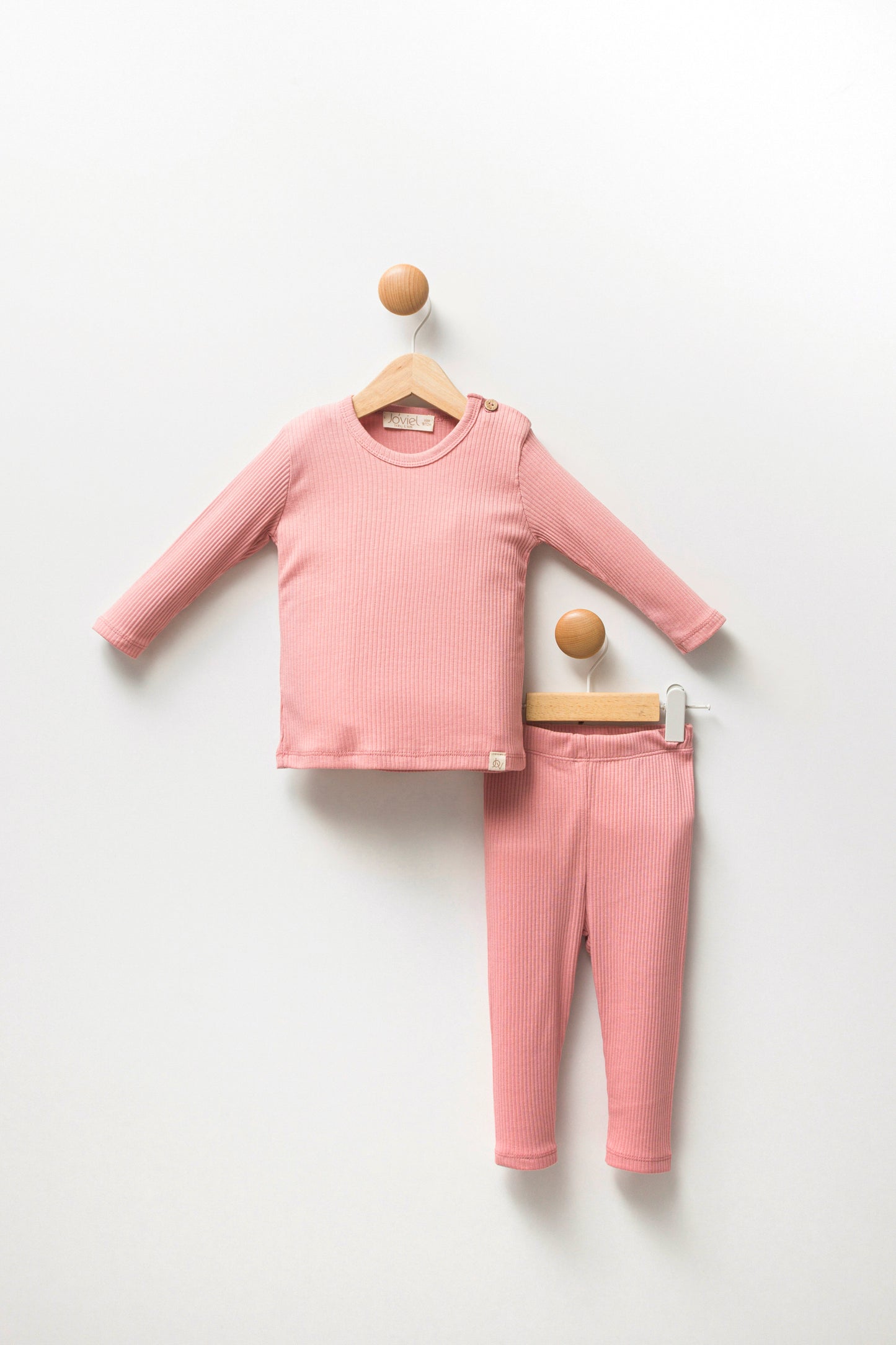 Gerippter Pullover mit Leggings